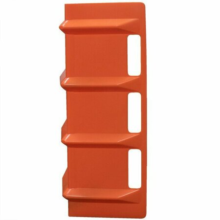 LAVEX 8'' x 8'' x 24'' Jumbo Polyethylene Edge Protector for 12'' Lashing 442EP568024